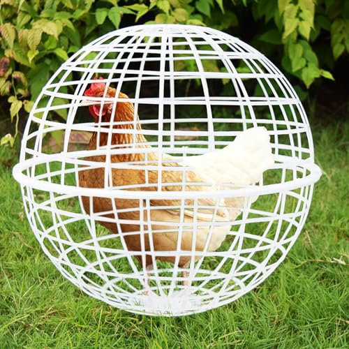 VDLLQYN, Chicken Ball Cage Rabbit Hutch Portable Chicken Coop Cages House Rabbit Hutch Outdoor Small Animal Cage To Free Range Coops For Rabbits Guinea Pig,Rabbit Cages(Quantity 5,30cm)