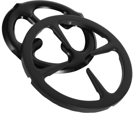 Cabilock 2stücke Tischfeuerstelle Mit Wok-Ring Herderhöhung Und Kochrost Aus Für Elektroherd Tragbar Für Camping Und Küche
