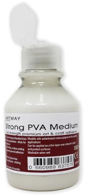 Artway Strong PVA Glue/Medium - 150ml, White