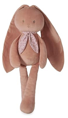 KALOO - Lapinoo - Pantaloni da Coniglio - Peluche di Coniglio Grande - Velluto a Coste Molto Morbido - Colore Terracotta - 80 cm - K218018