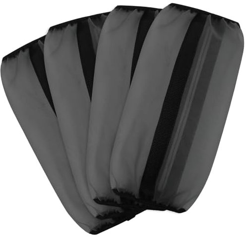 Pferdebeinbandagen, verstellbare Nylon-Schienbeinschoner für Training und Reiten, leichte und atmungsaktive Pferdestiefel, 32,6 x 34,9 cm, 4 Stück