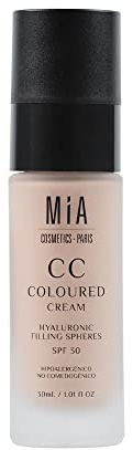 MIA Cosmetics Paris CC Cream, Medium, 30 Mililitros