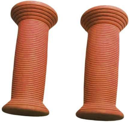Oshhni 2 empuñaduras de Manillar de Bicicleta para niños, Ligeras, para Bicicletas de Equilibrio, MarrÓn
