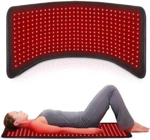 Tappetino per Terapia a Luce Rossa 360LED lampada a luce rossa a infrarossi dispositivi a luce infrarossa 660nm & 850nm LuceTerapia Lampada a Raggi Infrarossi Dispositivi Terapeutici Del Corpo