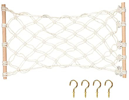 Hamaca de frutas vegetales, red colgante de almacenamiento debajo del gabinete, cesta de almacenamiento colgante de conveniencia para cocina, RV, furgoneta