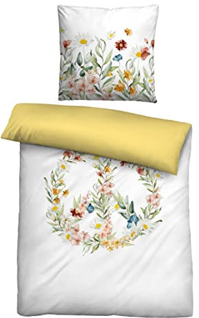 biberna 0044504 Linon-Bettwäsche