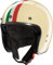 Redbike Jethelm RB-802 Italia Elfenbein Fiberglas ECE 22.06 inklusive Helmschirm, L 59/60