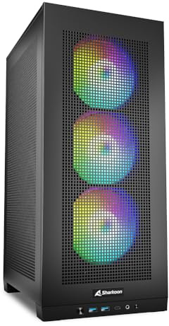 Sharkoon Rebel C20 ITX RGB PC Gehäuse