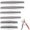 6 Pcs Feder Für Gartenschere, Edelstahl Gartenschere Feder 6CM 7CM 8CM, Ersatzfeder für Baum Blumen Scheren Ersatzteile Gartengeräte, Verbesserung Der Schnittleistung