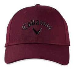 Callaway HW CG Liquid Metal Adj Rhea/Blk 22 Tapa, Rojo Jaspeado/Negro, Taille Unique para Hombre