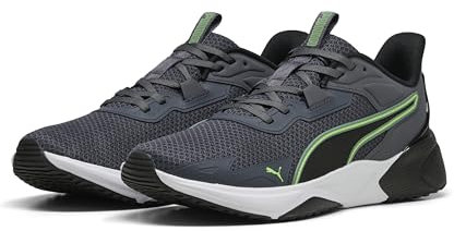 PUMA Unisex Disperse XT 4 Crosstrainer, Galactic Gray-Green Glare-Green Moon, 38 EU