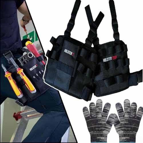 Holster Z, Dach Pro Holster Z 2.0 Werkzeuge, Holster Z 2.0 Werkzeugtasche, Holster Z 2.0 Para Herramientas, Holster Werkzeugtasche, Elektriker Werkzeugtasche, Werkzeugtasche für Bein (1 Stück)