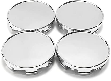 RhinoTuning 4 Stück Radnabenkappen für Nissan Nabendeckel OD 84,9 mm ID 78 mm, Chrome Radnabenabdeckung Geeignet für 2004-2019 Titan Armada Rad, 40342-7S500 Felgendeckel