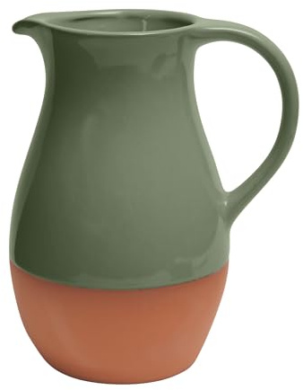 Dexam Brocca in terracotta smaltata Sintra - Verde oliva