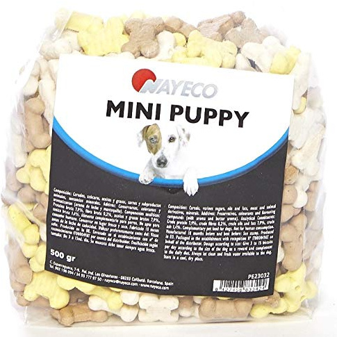 Nayeco - Galletas para Perros Cachorros Mini Puppy 500 gr
