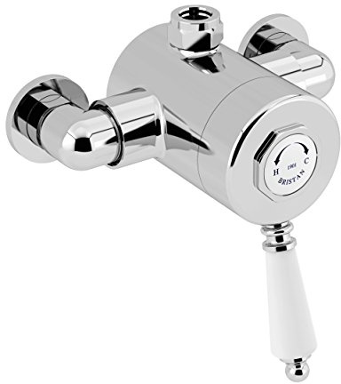 Bristan N2 SQSHXTVO C 1901 Exposed Sequential Top Outlet Shower Valve, Chrome