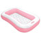 Intex 58423NP - Piscina Gonfiabile Rettangolare Rosa, Vinile, Rosa, 166x100x25 cm