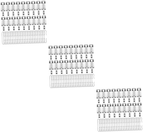 3 Ensembles Kit de Crochets et Clips pour Câble Chauffant de Toit et Gouttières Fixations Durables pour Systèmes de Dégivrage Accessoires de Montage Pratiques pour Câbles