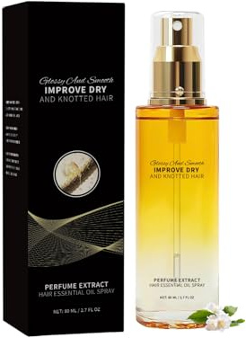 Håroljespray - Klar Leave-in-spray - Lämplig För Torrt Och Lockigt Hår, Lätt Att Kamma, Styla Och Återfukta - Lämplig För Både Män Och Kvinnor (1)