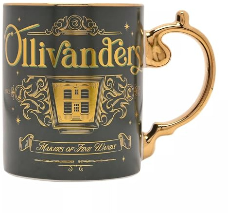 Widdop and Co Harry Potter Ollivanders keramisk mugg, glaserad finish, samlarobjekt trollkarl världspresent