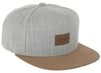 Reell Herren Kappe Suede Cap (Heather Light Grey) (One Size)