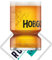 Roxley Hobgoblin Lager Beer Pint Glass |