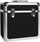 MAGNA RETAIL Vinyl LP Storage Box | 12 Record Case | Heavy Duty Lockable Aluminium Box | Vinyl Record Storage | Large Capacity Holds Upto 50 (Black)