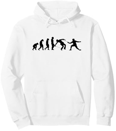 Fencing Game gamer fencer sport Evolution fencing Pullover Hoodie