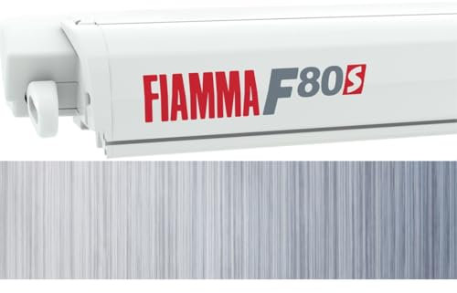 Fiamma Dachmarkise F80S weiß 340cm grau Markise Camping Sonnenschutz Wohnmobil Sonnendach Reisemobil
