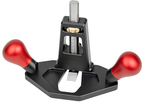 HAMPPLIES Pialla Manuale per Lavorazione Legno con Lama Regolabile e Limitatore di Profondità, Piccola Pialla per Angoli e Bordi Smussati, Utensile Multifunzione per Falegnami e Hobbisti