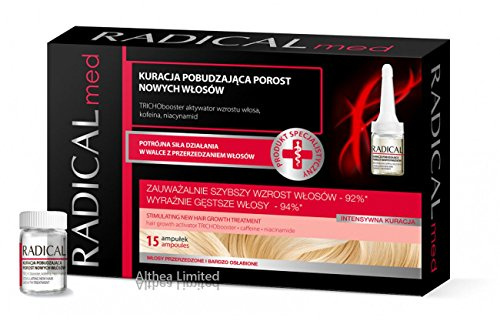 Ideepharm Radical MED Stimulating New Hair Growth Treatment 15x5ml