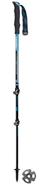 Masters DOLOMITI Calu Wanderstock für Erwachsene, Unisex, Schwarz (Schwarz), Einheitsgröße