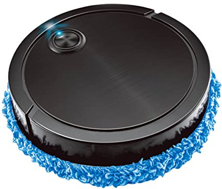 NIDONE Robot Vacuum And Mop Combo - Intelligent Floor Sweeper Usb Smart Robot Cleaner Automatic Cleaning Robot Wet Dry Smart Sweeper Daily Schedule Cleaning, Ideal For Pet Hair Black