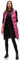 STREET ONE Damen A220201 Steppweste Lang, Peony red, 44