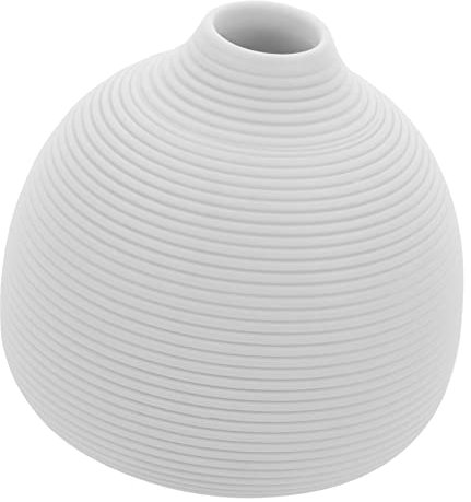 FUNOMOCYA Jarrón Hidropónico de Cerámica Decoración Jarrón Simple para Oficina Decoración Moderna