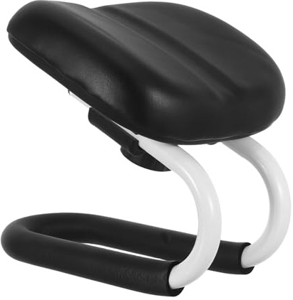 ANDRESLAD Panca per Meditazione Seiza Regolabile in Metallo con Imbottitura Antiscivolo Nera Sgabello per Inginocchiatoio da Preghiera Portatile e Pieghevole per Yoga Meditazione e
