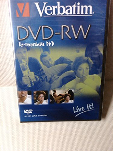 Verbatim DVD-RW 4.7 DVD-RW DVD-RW 4,7 GB 5