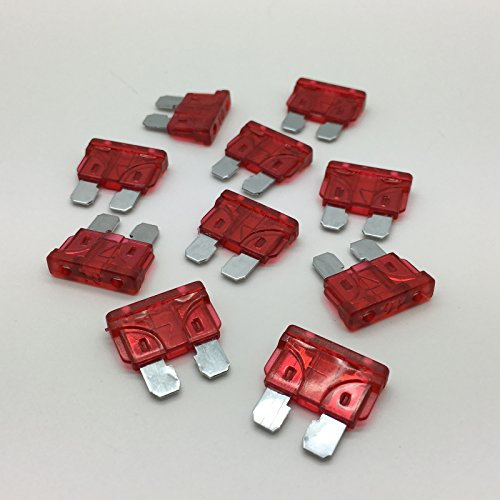 Other 10A Zinc ATO Fuse, 10 Amp, RoHS, Pack of 10
