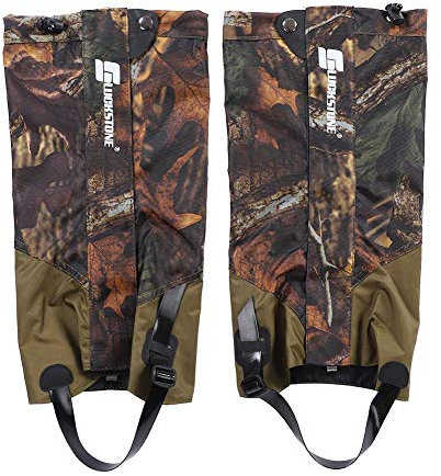 Tbest Gamaschen für Stiefel, Wasserdicht Legging Gamaschen Schneesichere Leg Gaiters Schneestiefel Gamaschen Lange für Bergwanderungen Klettern, Laufen, Wandern