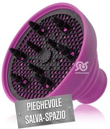 Foldable Travel Silicone Diffuser Compatible for Hair Dryer