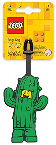Lego Classic Cactus Boy Bag Luggage Tag