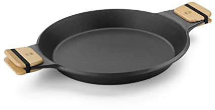 BRA Market - Padella 36 cm, Alluminio Fondato con Antiaderente, Senza PFOA, Adatto a tutti i tipi di cucine compresa Induzione