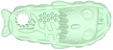 DzpKrka Jouet à mâcher pour chien en forme de pantoufle - Jouet à mâcher - Aide à la dentition - Nettoyage - Réduction de l'ennui - Jouet résistant pour petit chien - Pour rapporter