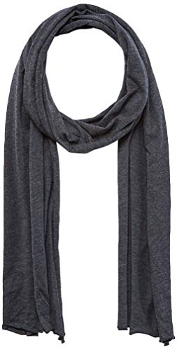 Build Your Brand Unisex Jersey Scarf scarf, Charcoal (Heather), One Size