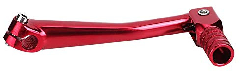 Reminnbor Leva del Cambio Leva del Cambio CNC Alluminio Moto Pieghevole Leva del Cambio Leva del Cambio Accessorio di Modifica per Moto Dirt Bike 150x65mm(Rosso)