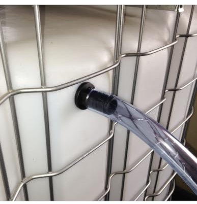 Multicuves - Pack trop-Plein cuve Eau Embout Droit Ø 25 mm + 2M Tuyau