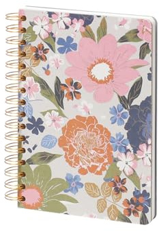 Rössler Papper 18741530101 – Anteckningsbok Vivian DIN A5, 160 sidor, Bullet Journal Blanko