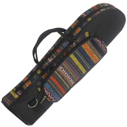 UKCOCO Borsa per Tromba Pratica e Leggera Oxford Tracolla Colorata, Custodia Portatile per Proteggere Piccolo Strumento a Fiato Colore Casuale