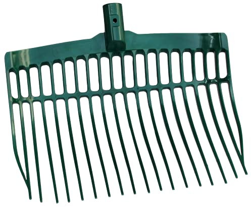 Fourche à fumier en plastique (vert).
