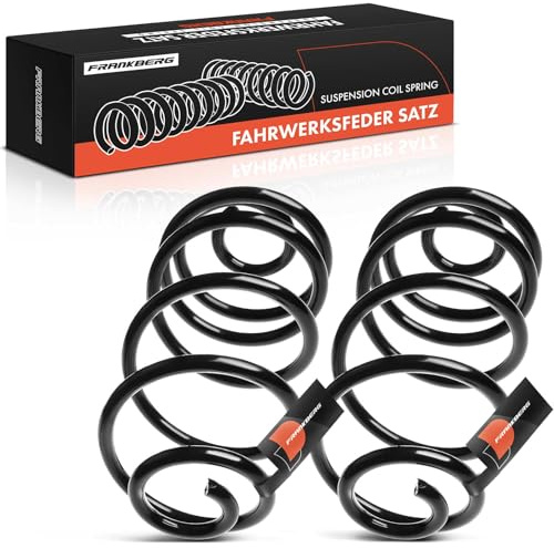 Frankberg 2x Muelles de chasis Muelles de suspensión Compatible con Astra H A04 Astra H GTC A04 Astra H Berlina A04 Replace# G21B28011B